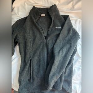 Columbia zip up fleece jacket
